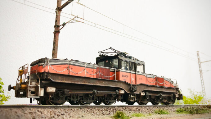 Patine d'une CC1100 Mistral Train, Ak interractive, Humbrol Enamel